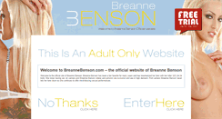 Desktop Screenshot of breannebenson.com